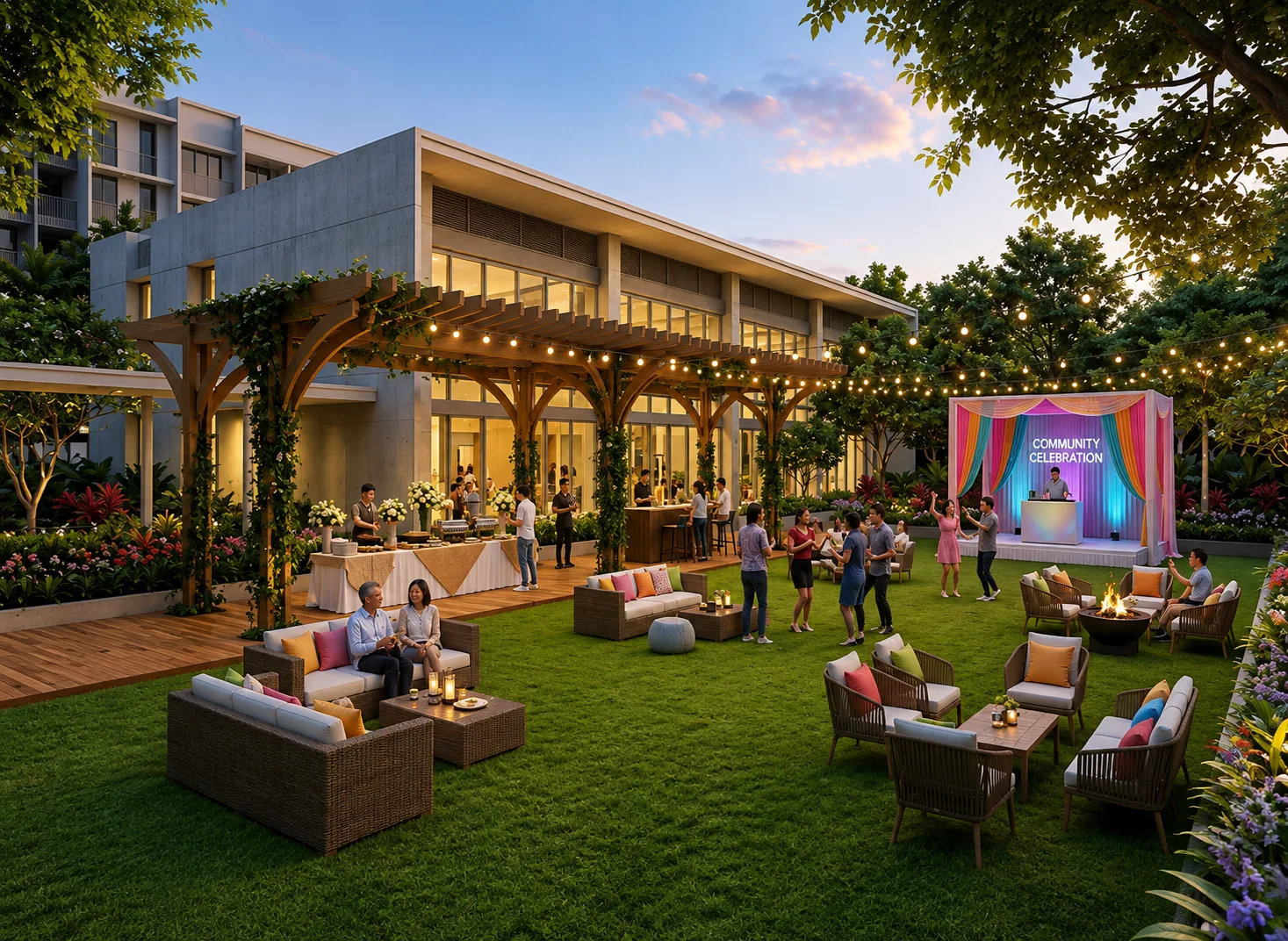 Multipurpose Hall at Namrata Boulevard